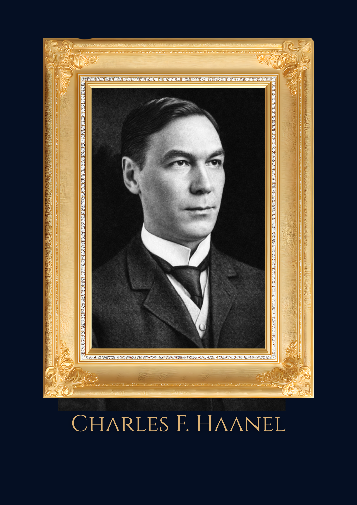 Portrait of Charles F. Haanel, author of The Master Key System (1916)